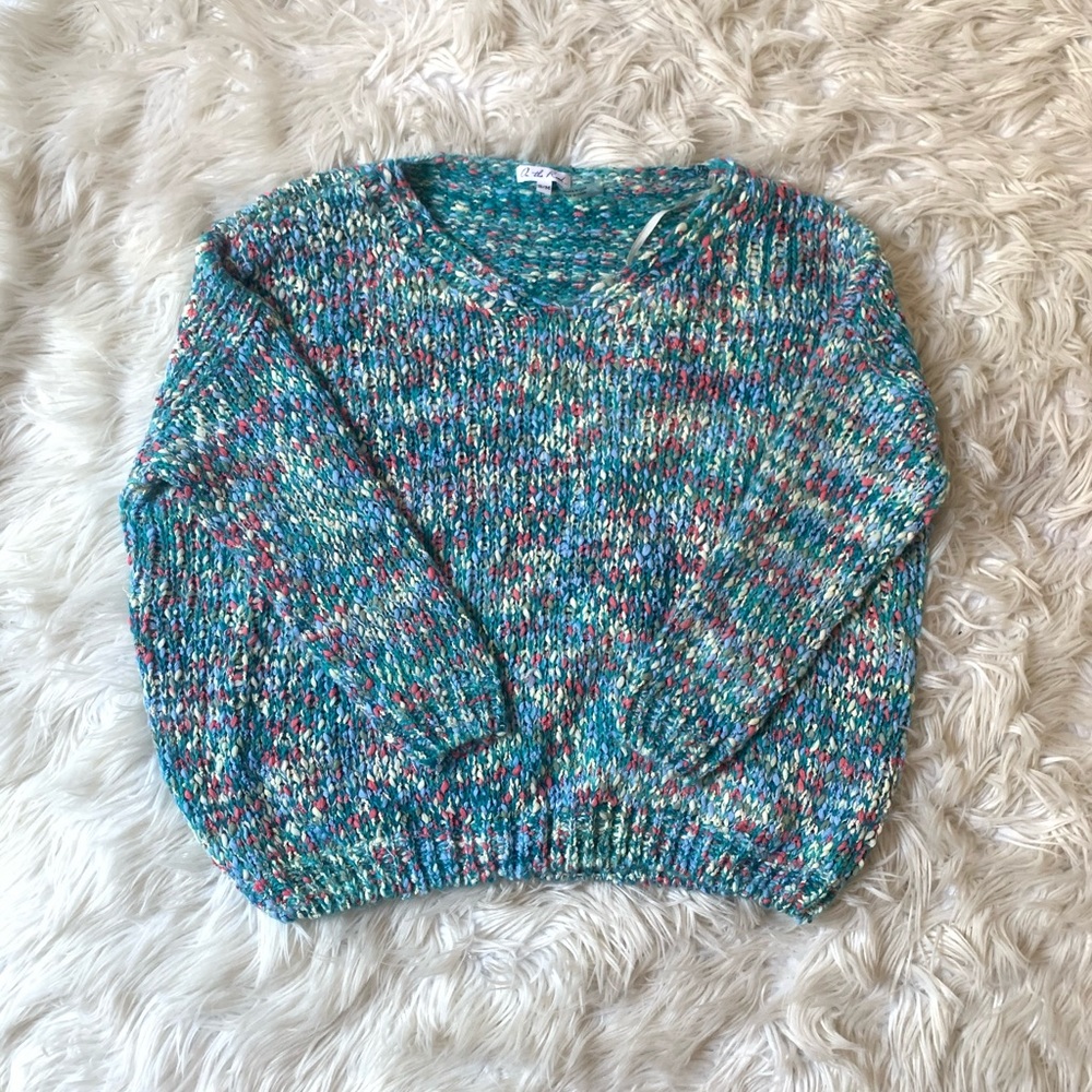 One The Road Oversized Sweater Size S/M